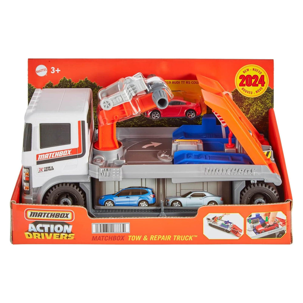 Action Driver tow & repiar truck in box packaging
