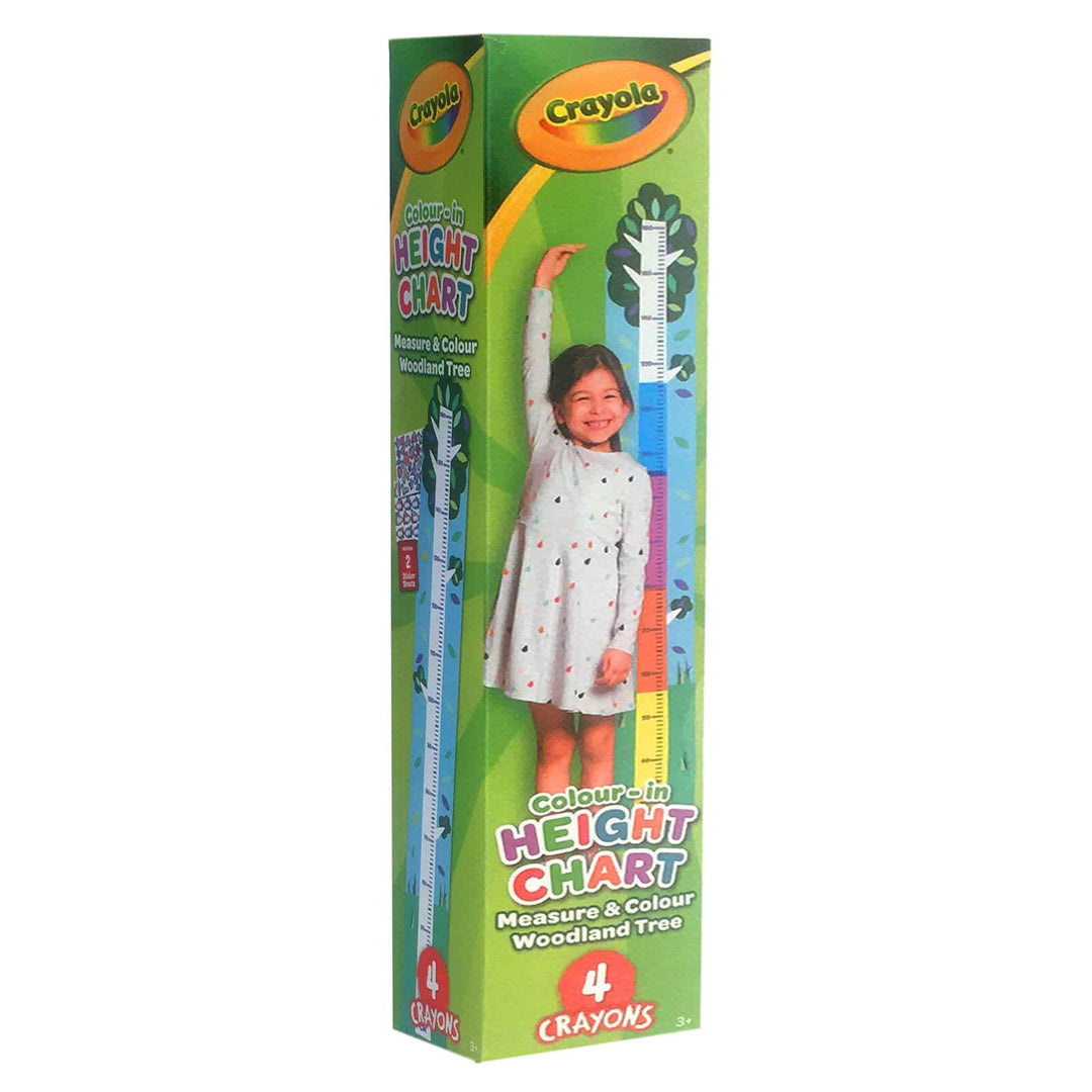 Measure and colour in woodland tree Height Chart in pack