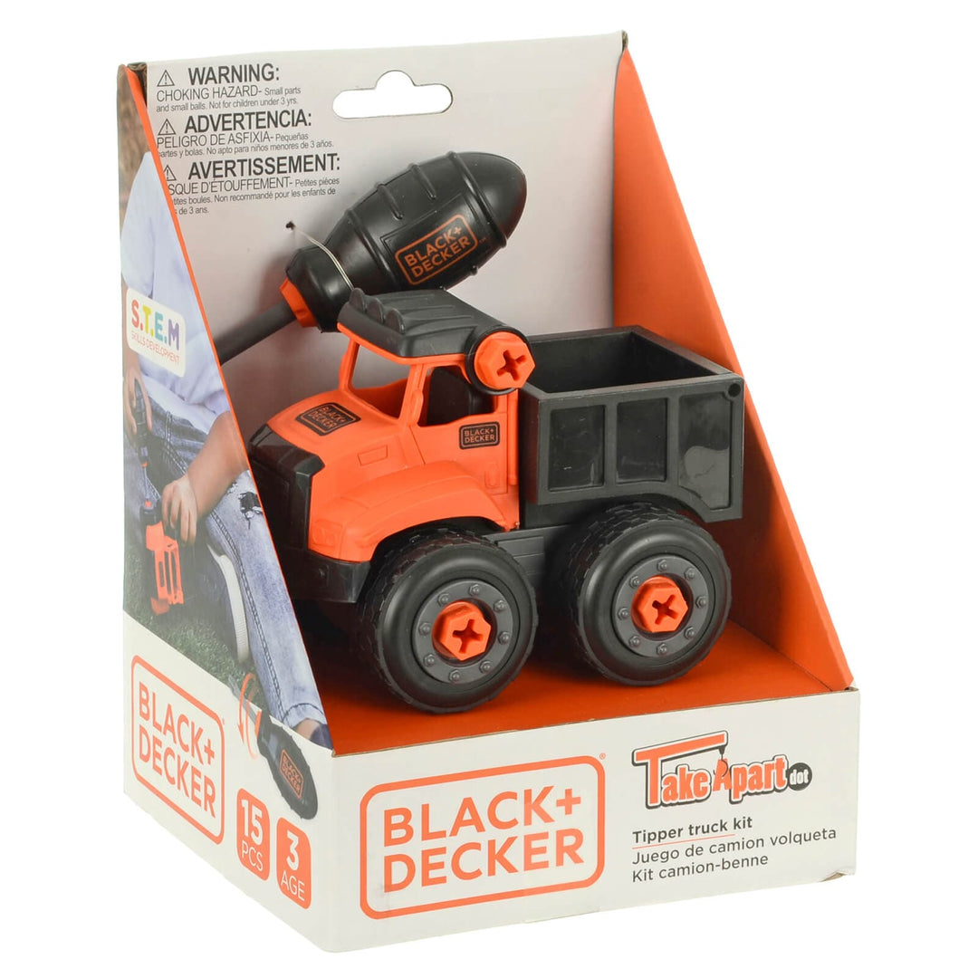 Black + Decker Take Apart Dot construction kit with kids screwdriver