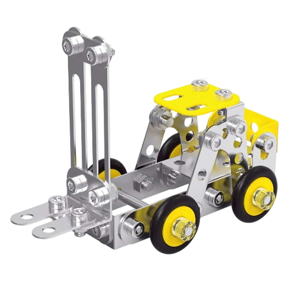 Black + Decker Forklift Truck building set with moving fork