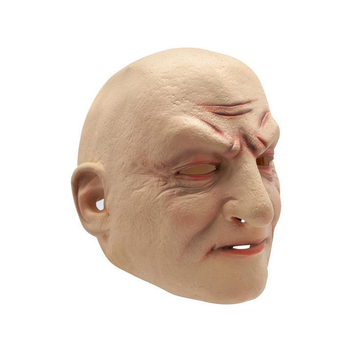 Hard man, bald gangster full head mask for fancy dress costumes