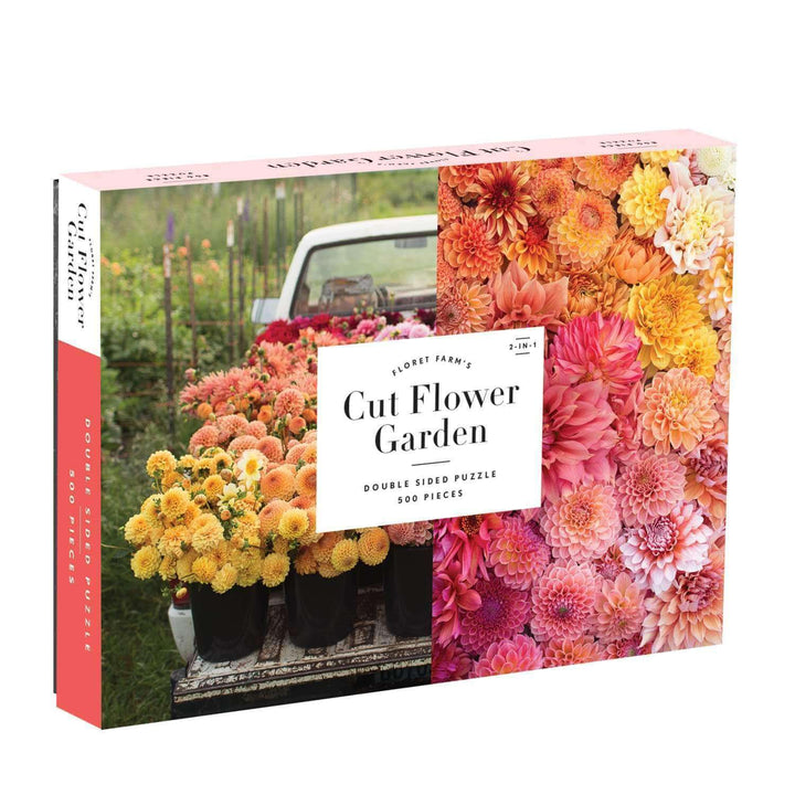 Cut Flower Garden double sided jigsaw with 500 pieces