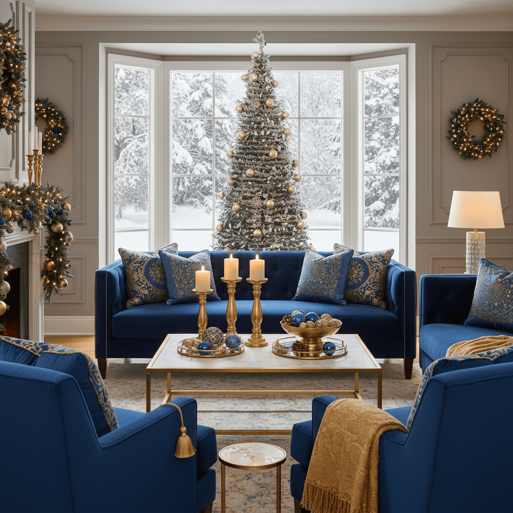 Mr Crimbo 6ft Pop Up Pre-Lit Christmas Tree Baubles Flocked Holly Leaf