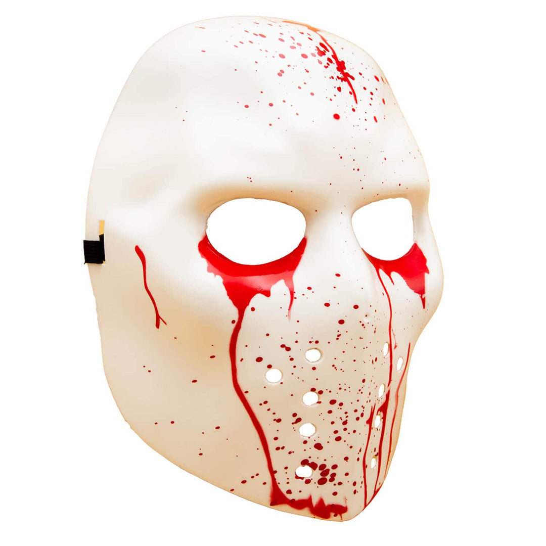 Friday the 13th movie bloody hockey mask for Jason Vorhees character costume