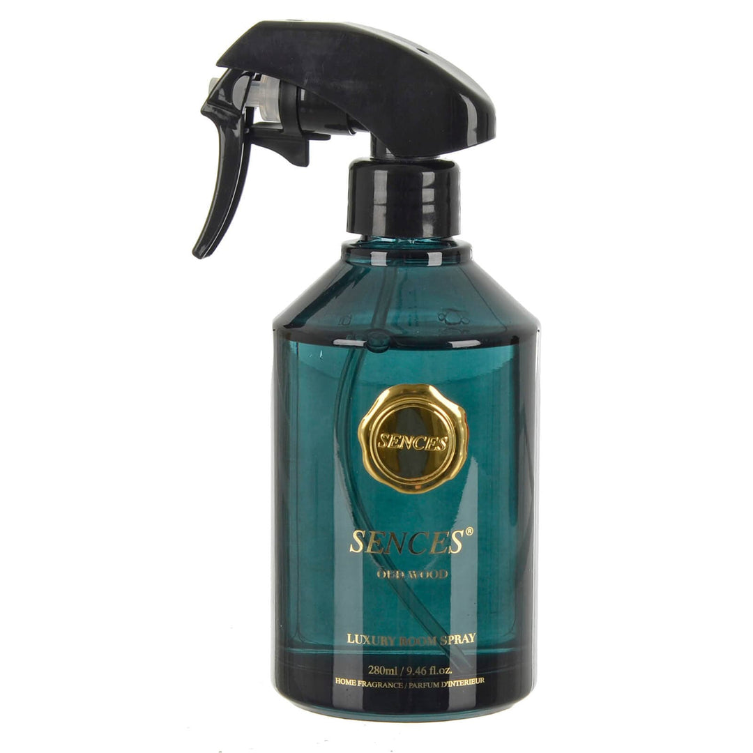 Sences Luxury Room Spray Home Fragrance Large Glass Bottle 280ml