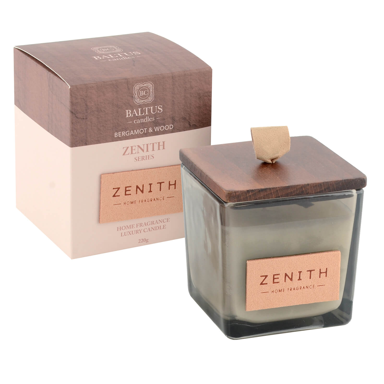 Buy Zenith Luxury Scented Candle Home Fragrance Glass Jar with Lid
