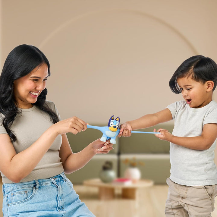 Bluey Stretchy Hero Toy Squishy Action Figure Stretches to 30cm