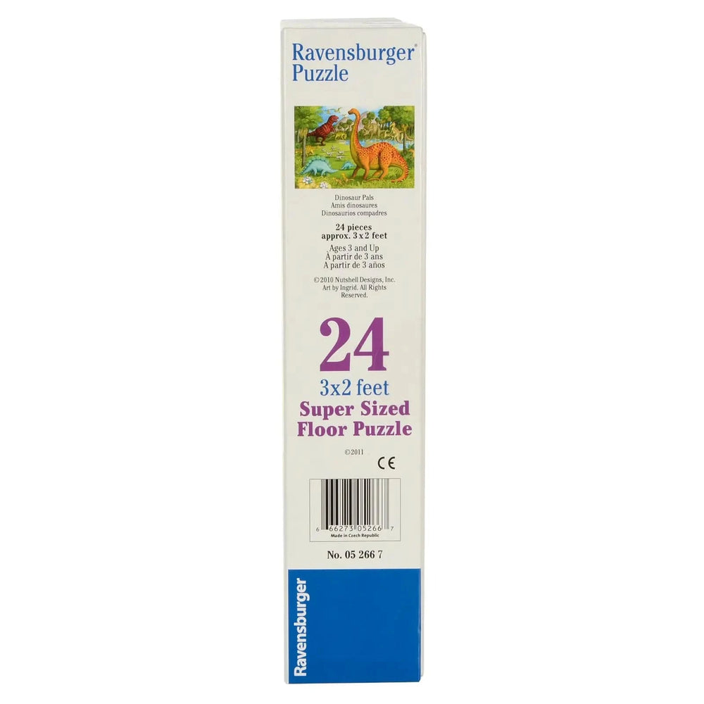 Side of the Ravensburger super sized jigsaw puzzle