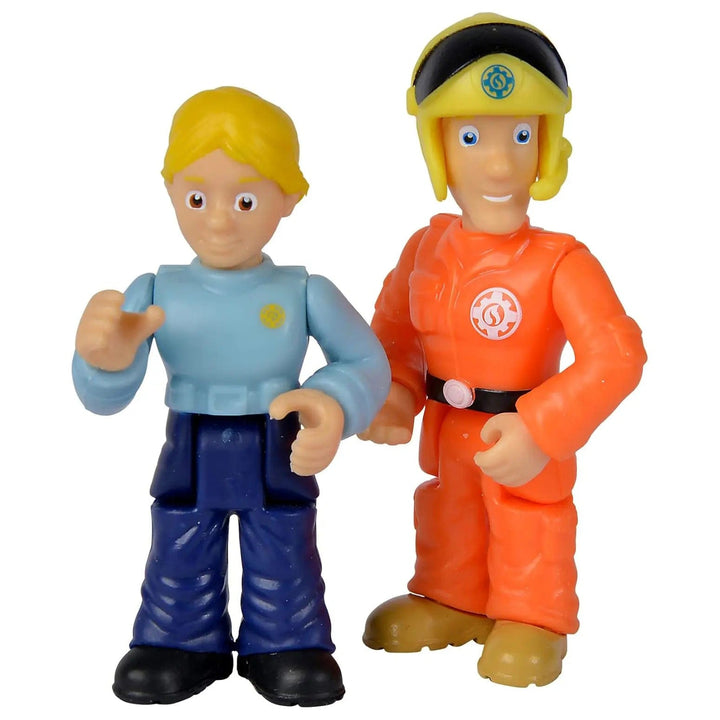 Fireman Sam Penny and Tom posable action figures