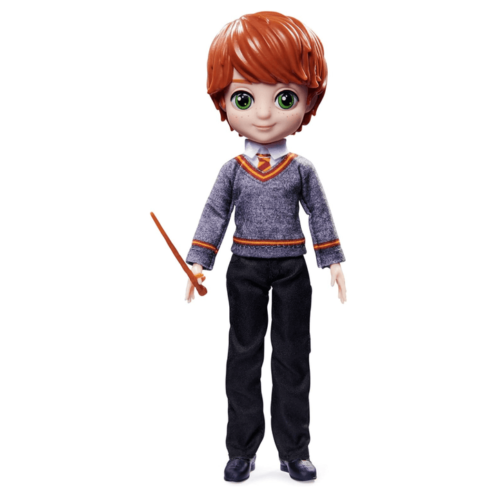 Wizarding World Harry Potter Figure Magic Wand Hogwarts Uniform 20cm