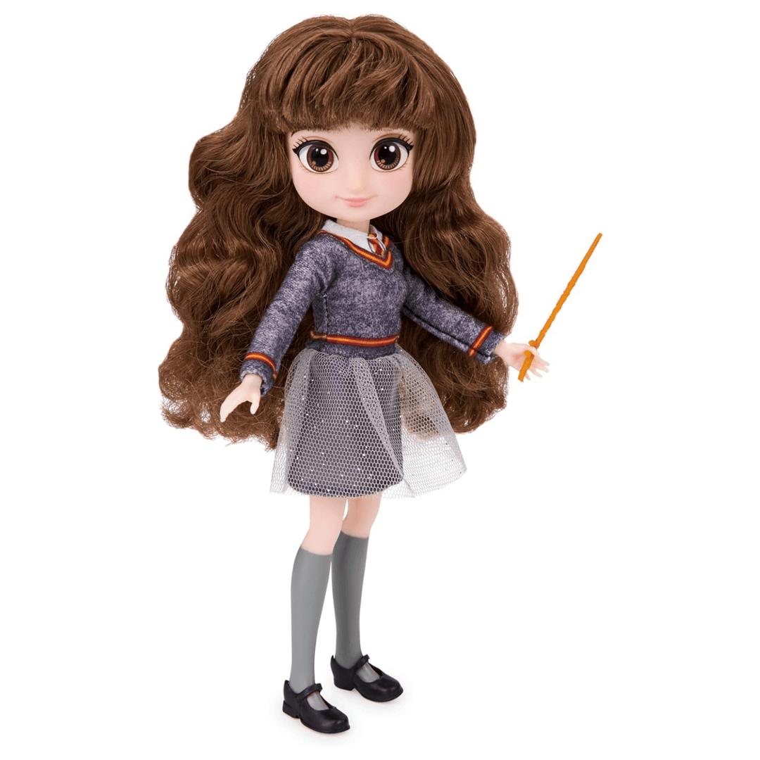 Wizarding World Harry Potter Figure Magic Wand Hogwarts Uniform 20cm