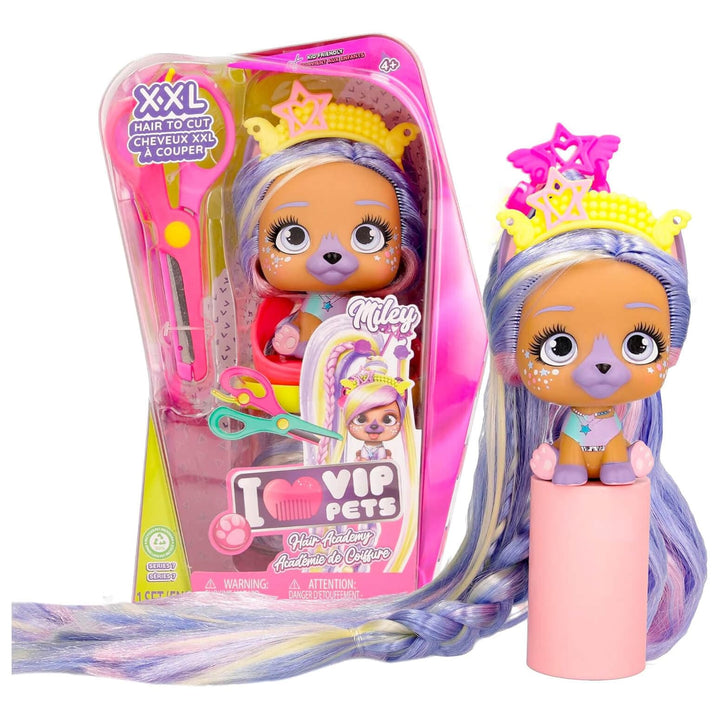 VIP Pets Hair Academy Miley Doll with XXL hair to cut and style