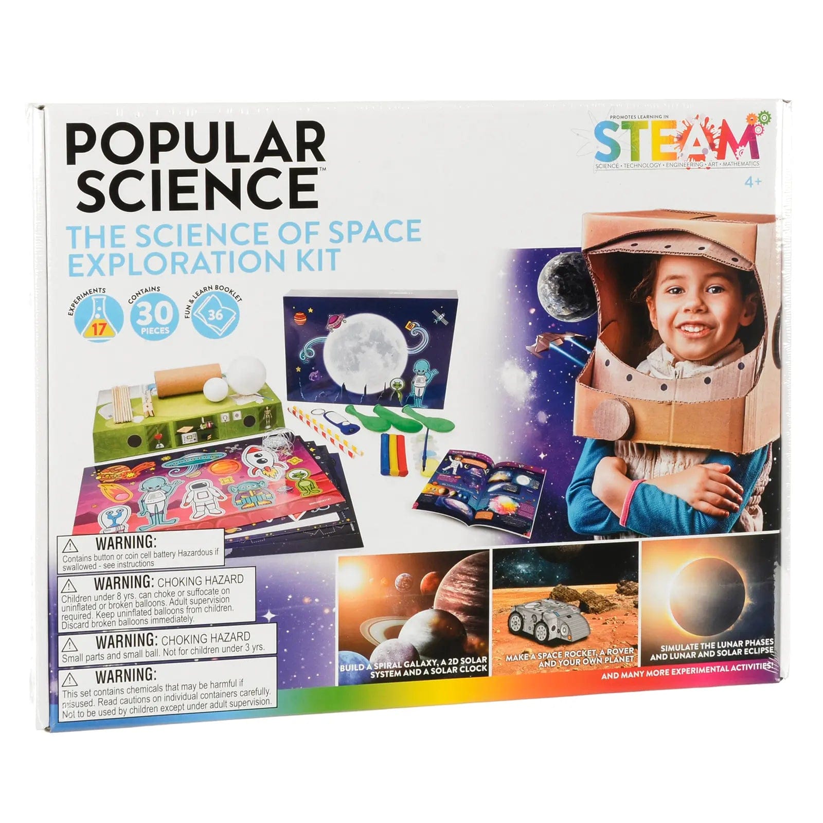 Buy Popular Science Space Exploration Kit 17 Experiments | XS Stock ...