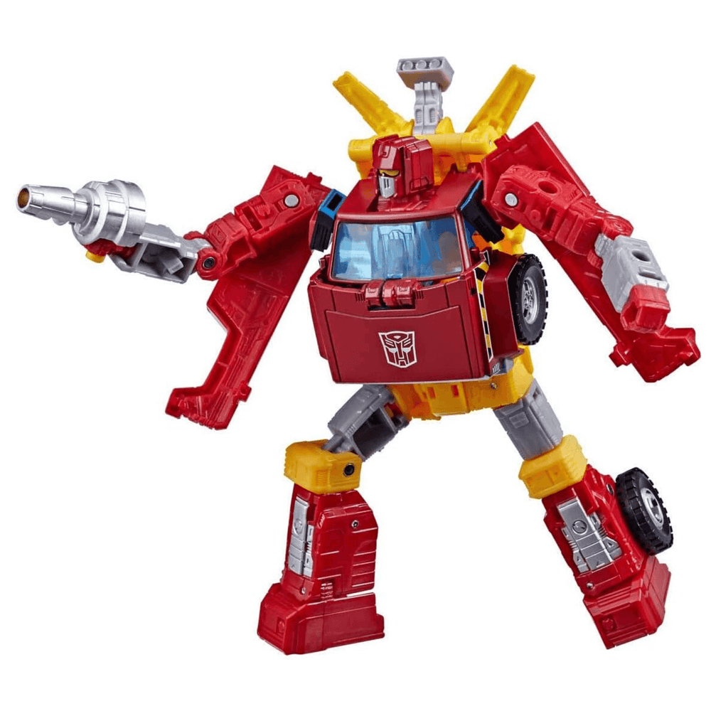 life ticket transformer with red and yellow details
