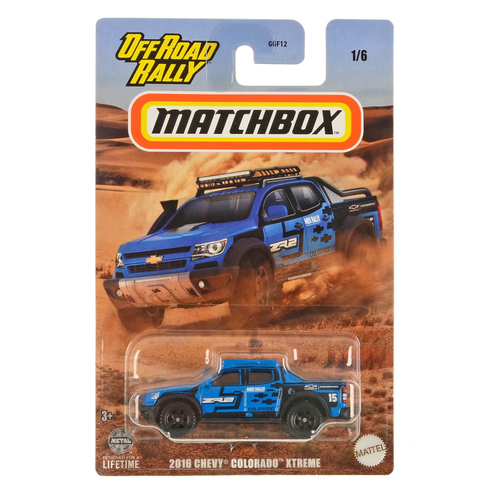 Buy Matchbox Off Road Rally II Series 2024 Die-Cast Metal Vehicle 1:64 ...