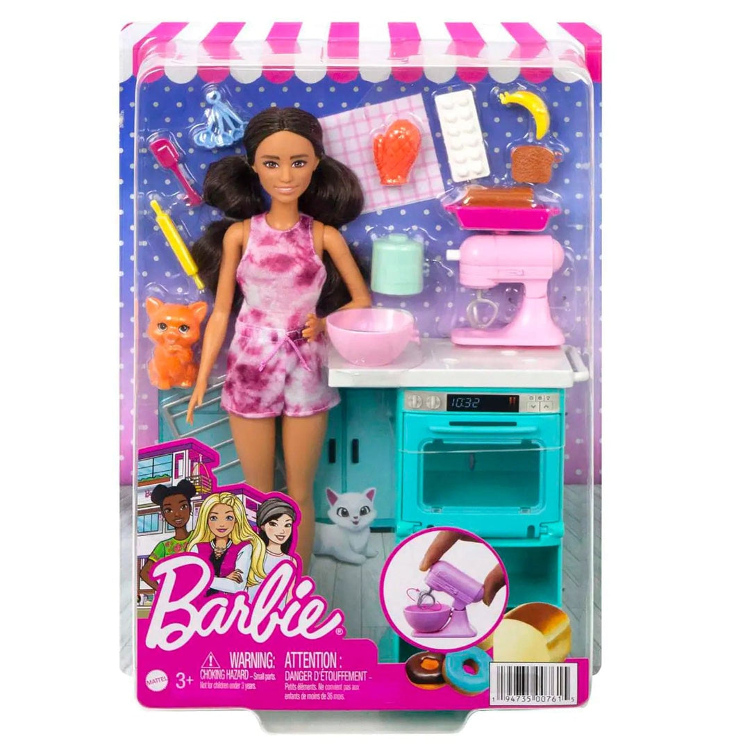 Barbie interactive kitchen shop