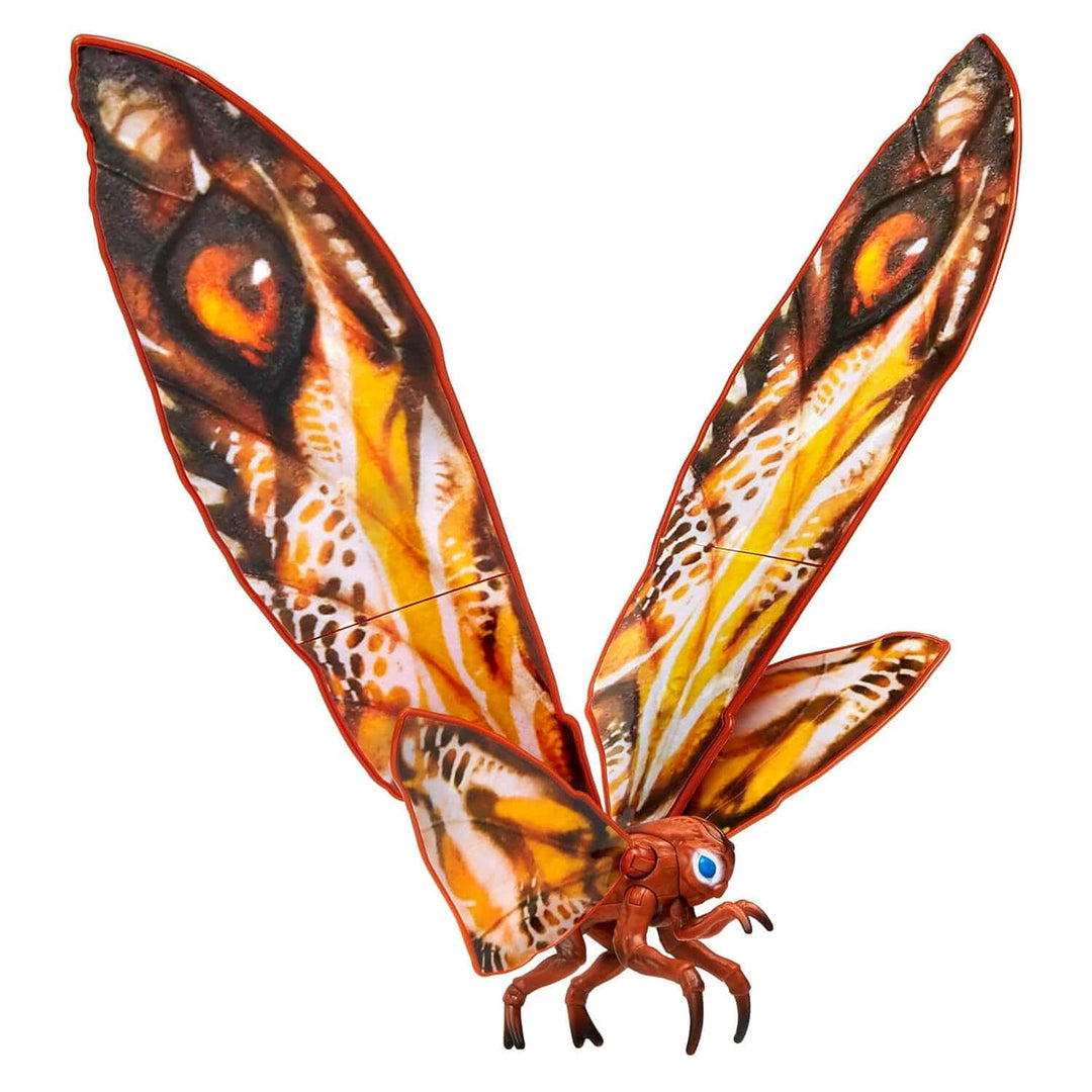 Mothra giant action figure form Godzilla v Kong on a white background