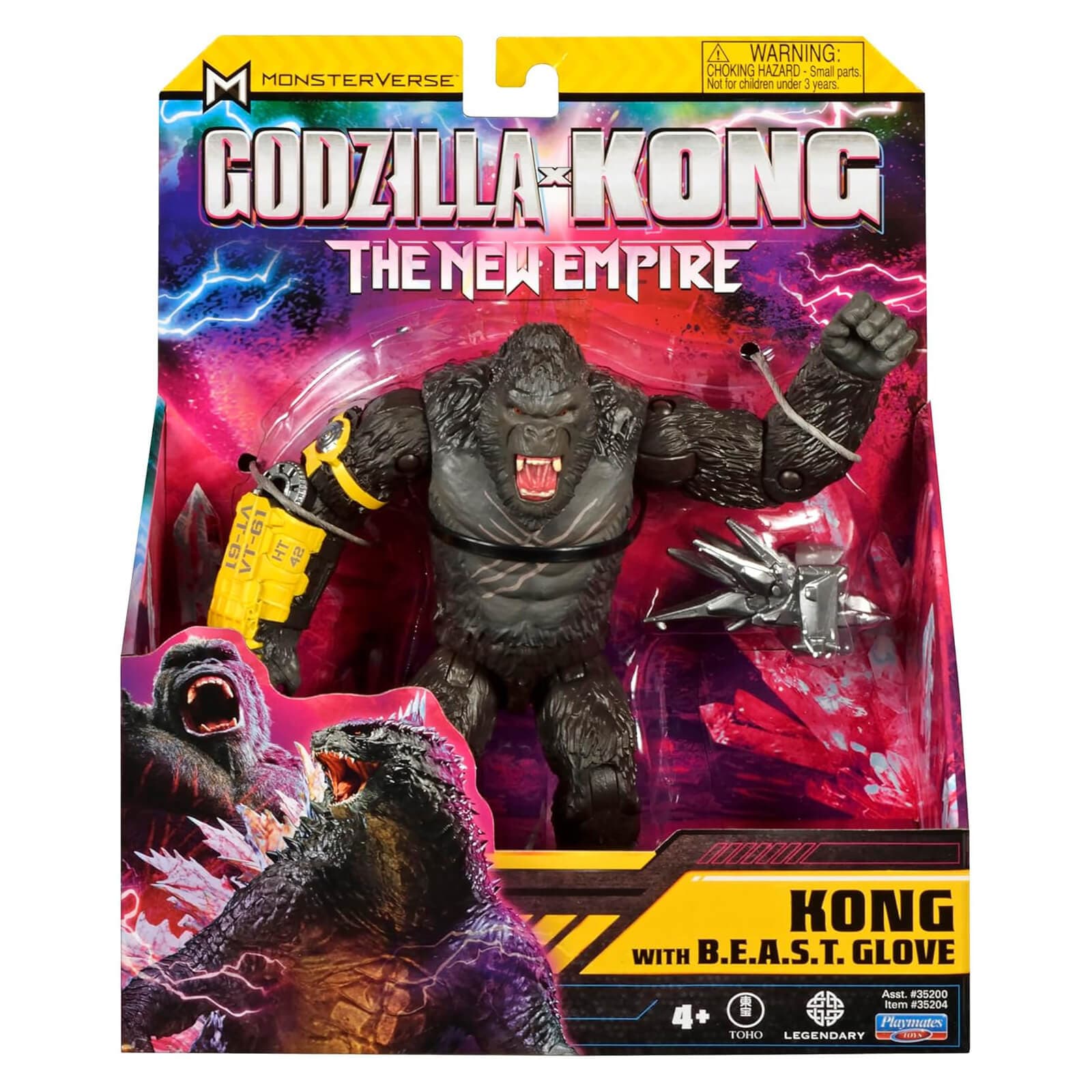 Godzilla 15 Cm PlayMates Energized - Action Figure Con Accessorio Battle Drone, Da Film