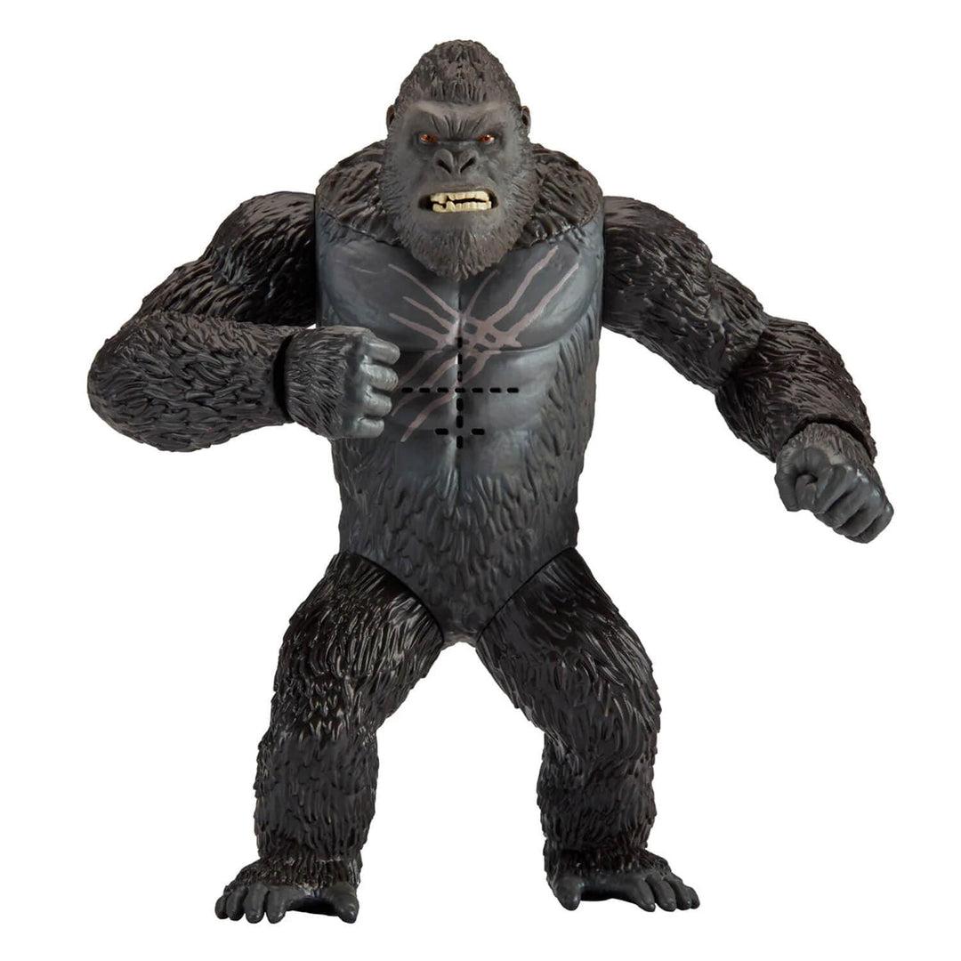 Action figure of a gorilla on a white background
