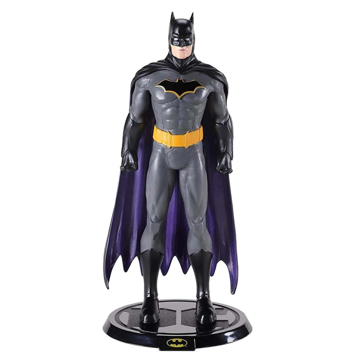 Bendyfigs DC Comics character Batman on a black display stand