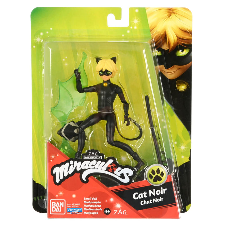 Miraculous Ladybug Superhero Action Figure With Accessories 12cm Cat Noir