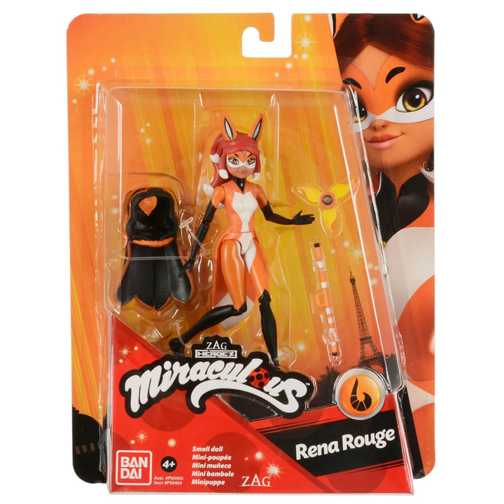 Miraculous Ladybug Superhero Action Figure With Accessories 12cm Rena Rouge