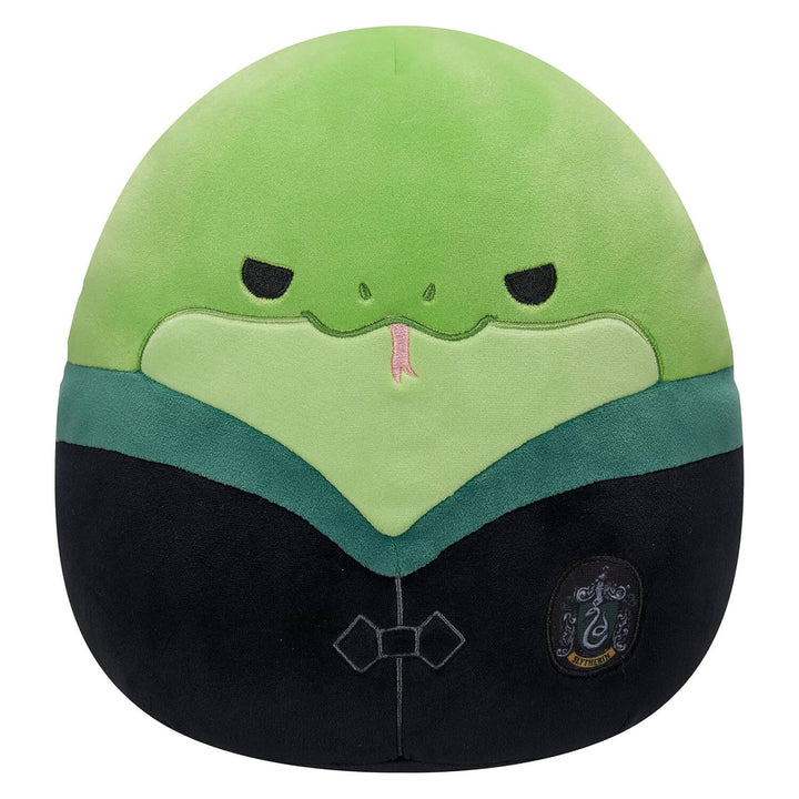 Slytherin Snake Harry Potter house mascot plush animal toy with black robe and house crest