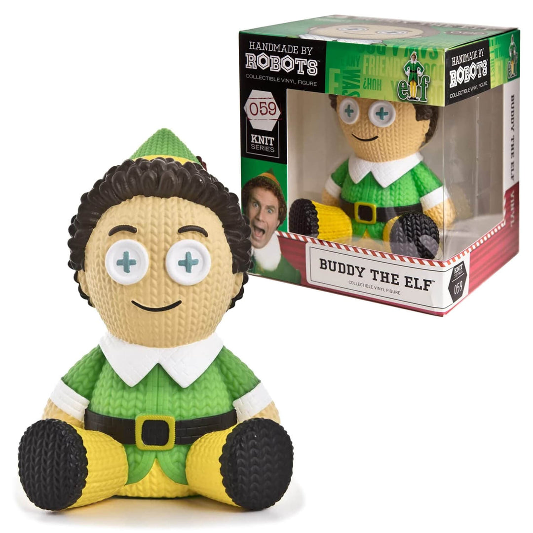  Buddy the Elf figure 059 Knit Series with Made by Robots display box packaging