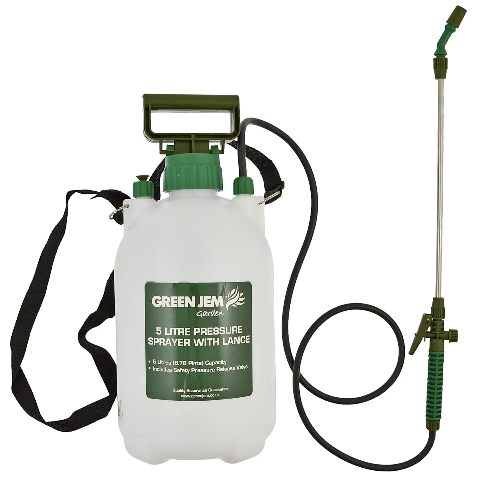 Buy Green Jem 5 Litre Pressure Sprayer With Lance | XS Stock – XS-Stock ...