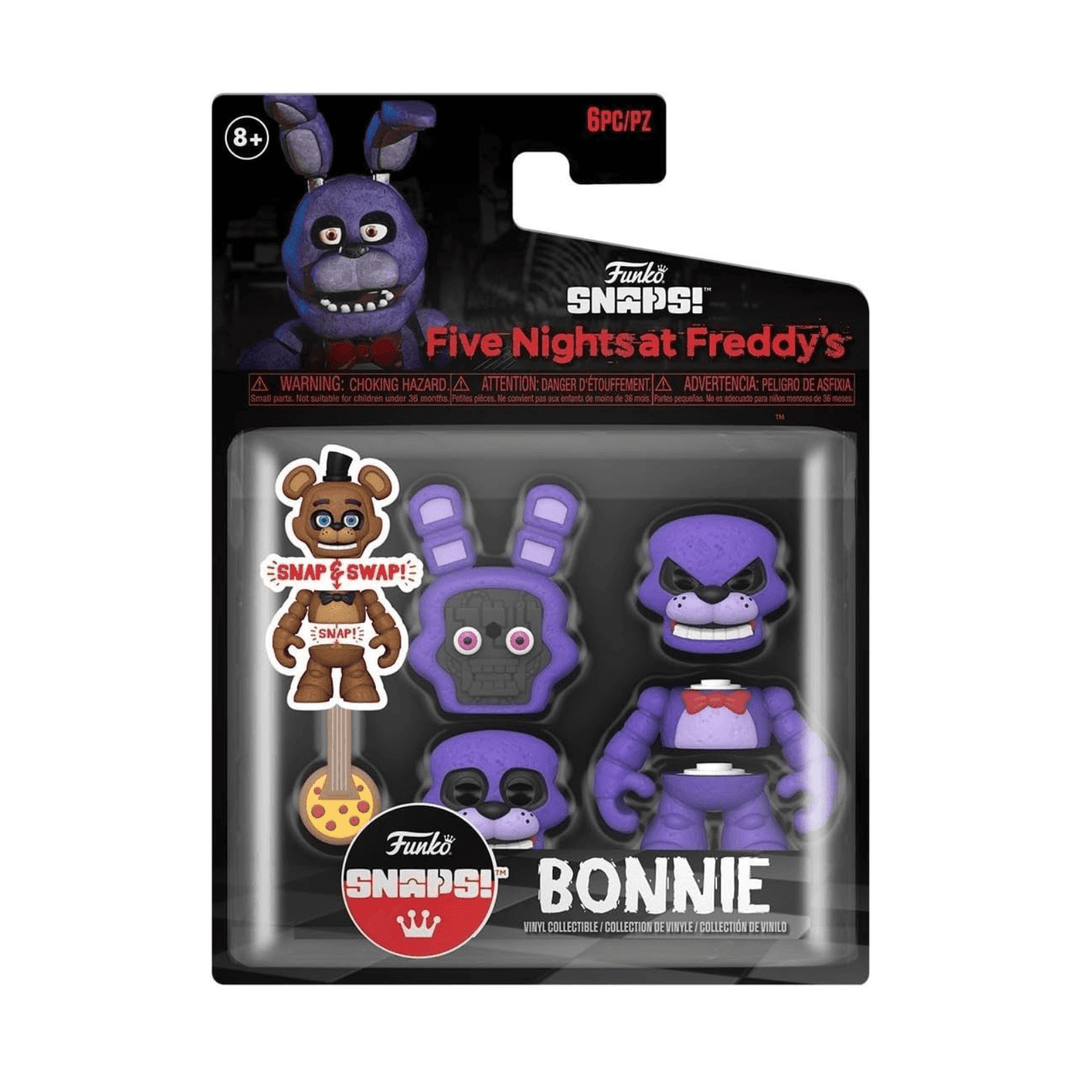 funko snaps five nights at freddy's collectible vinly in packaging with window - character bonnie