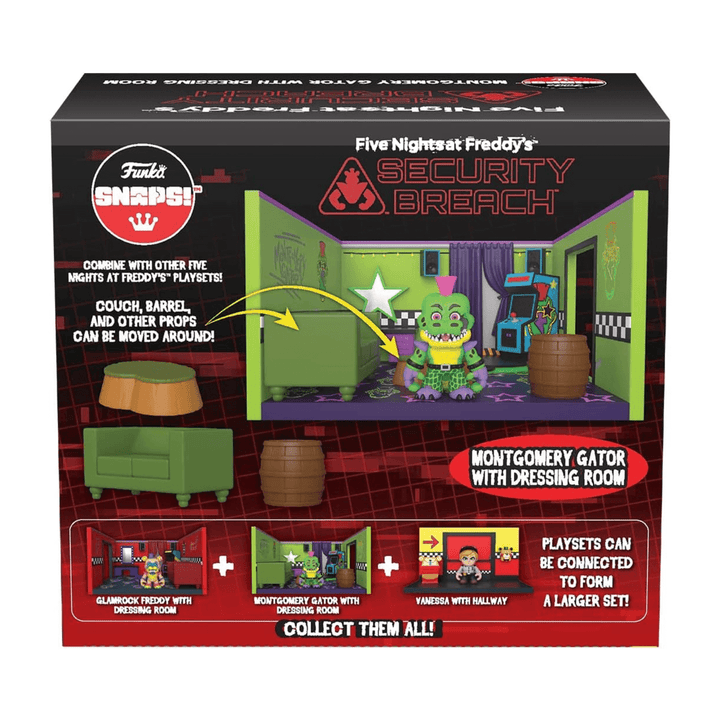 Five Nights At Freddy’s Funko Snaps Dressing Room Vinyl Figure Playset