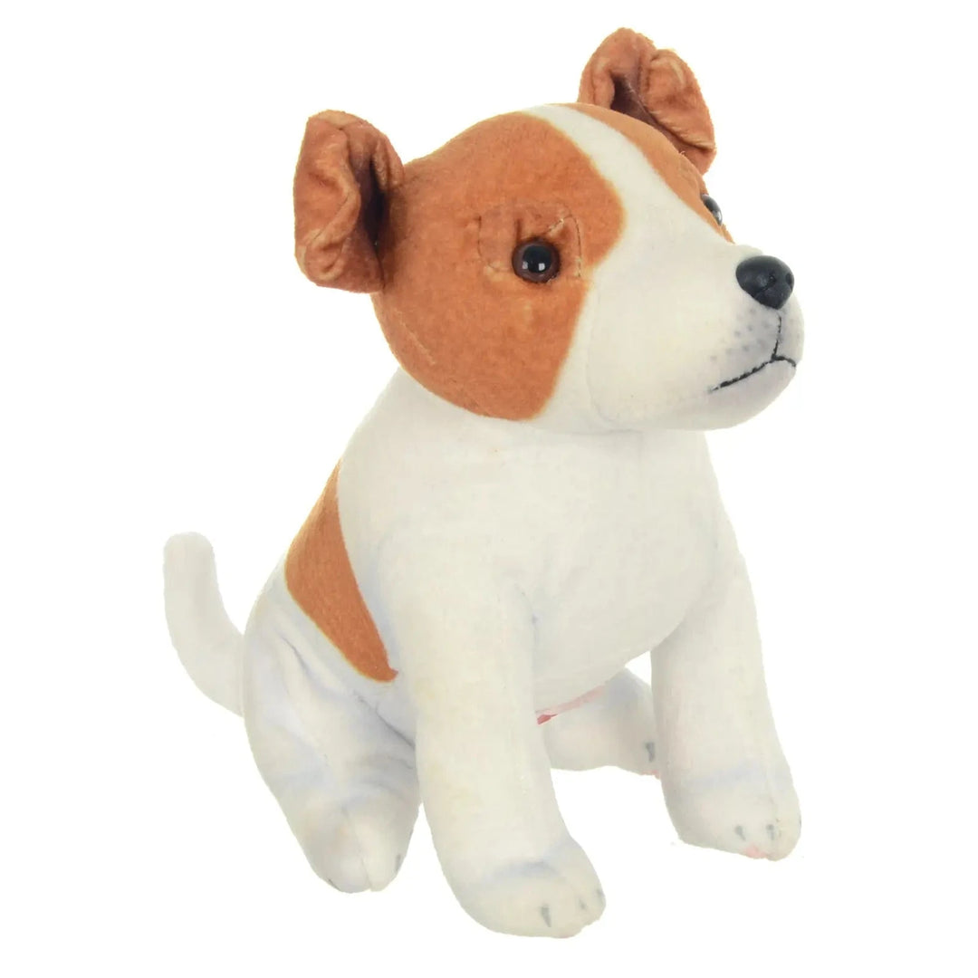 Jack Russell soft toy dog with barking sounds