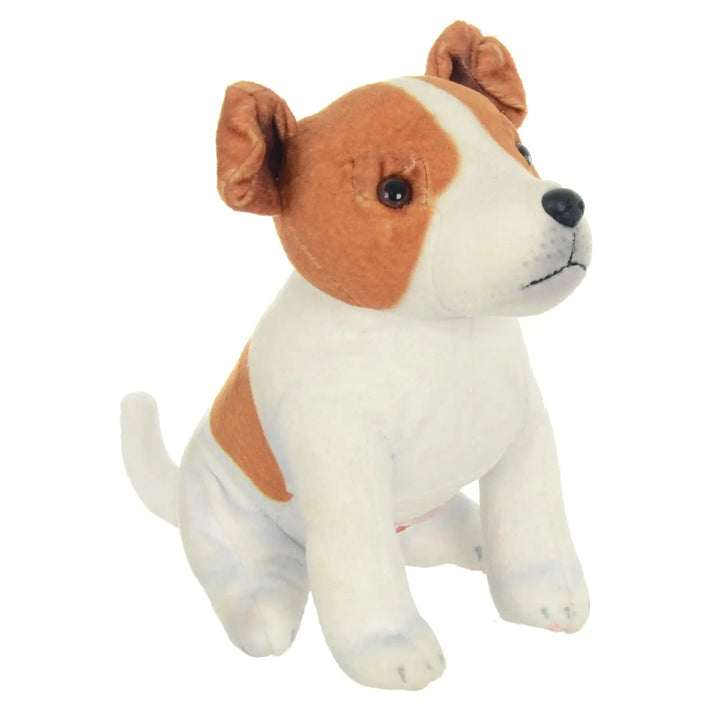 Jack Russell soft toy dog with barking sounds
