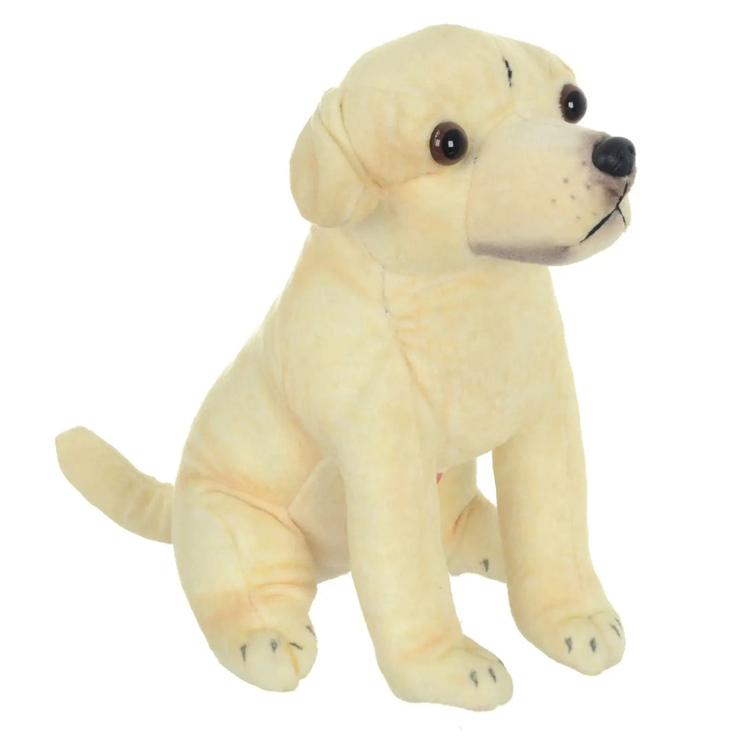 Wild Republic Yellow Labrador plush dog soft toy with barking sounds