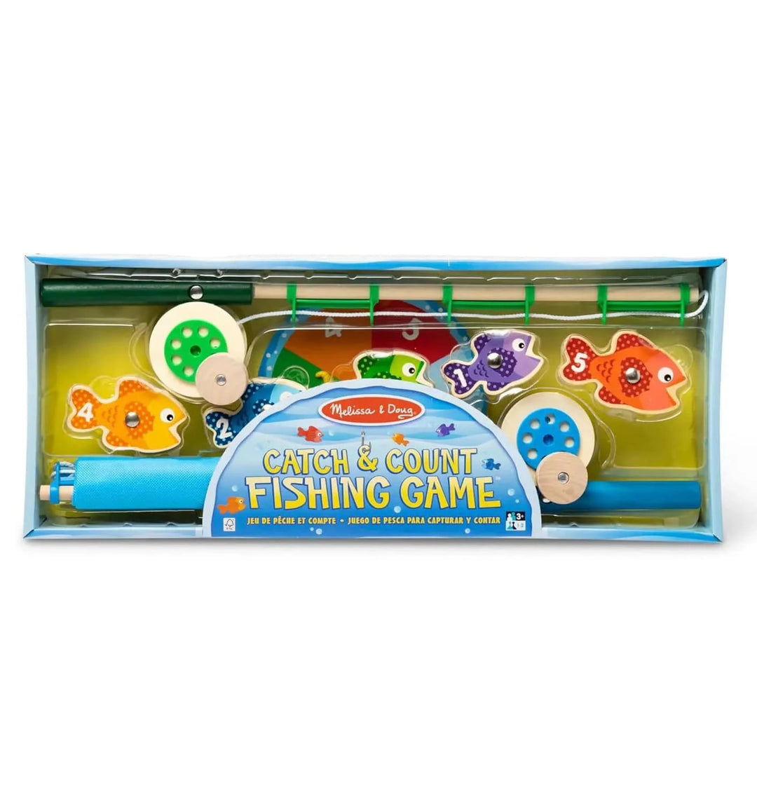Melissa & Doug Catch & Count Fishing Game in the box