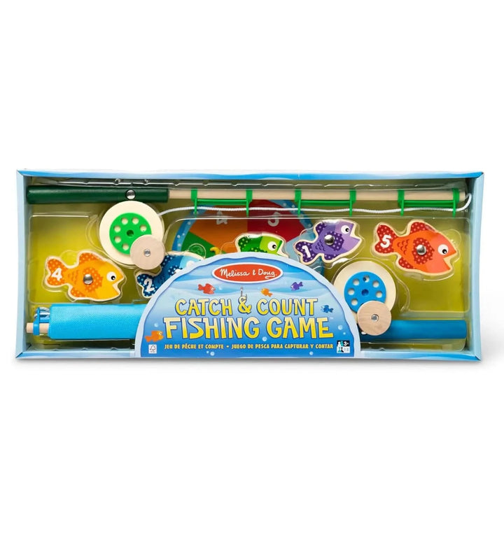 Melissa & Doug Catch & Count Fishing Game in the box