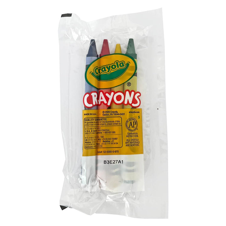 Crayola Colour Your Own Stickers Sheets Set with 4 Crayons