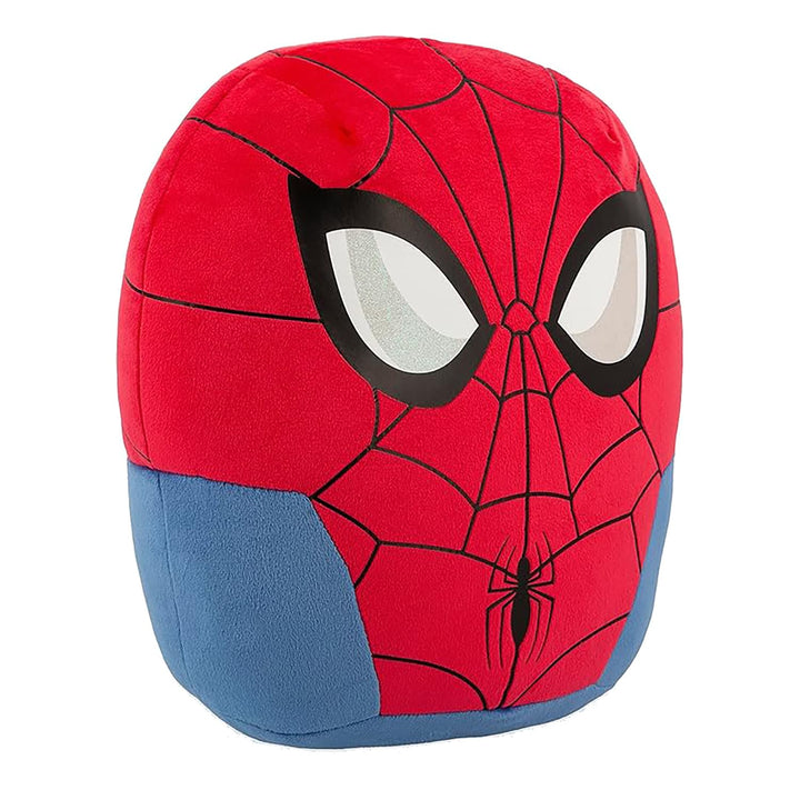 Side view of 14" Spider-man Ty Squishy Beanie plush