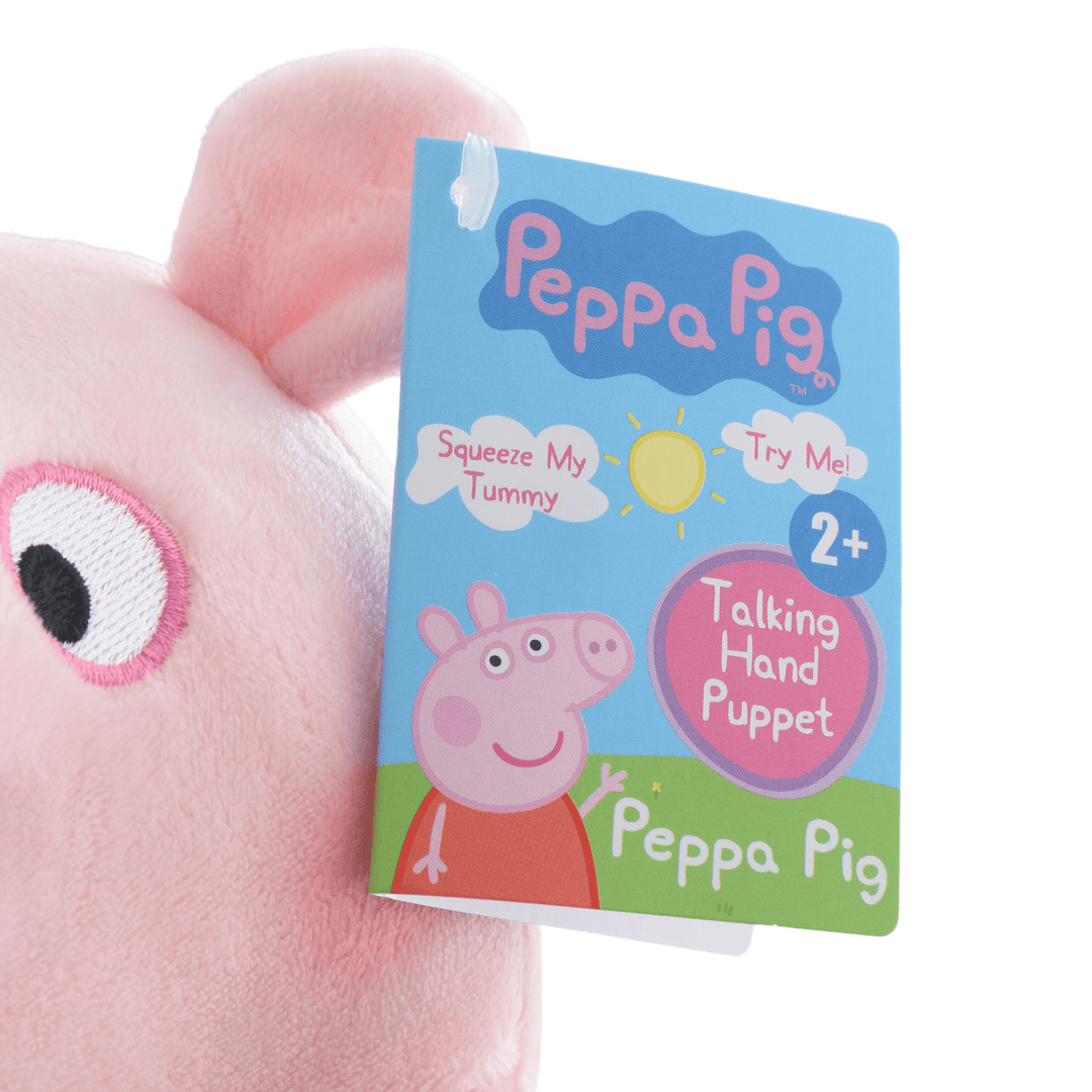 Peppa pig talking plush toy sales