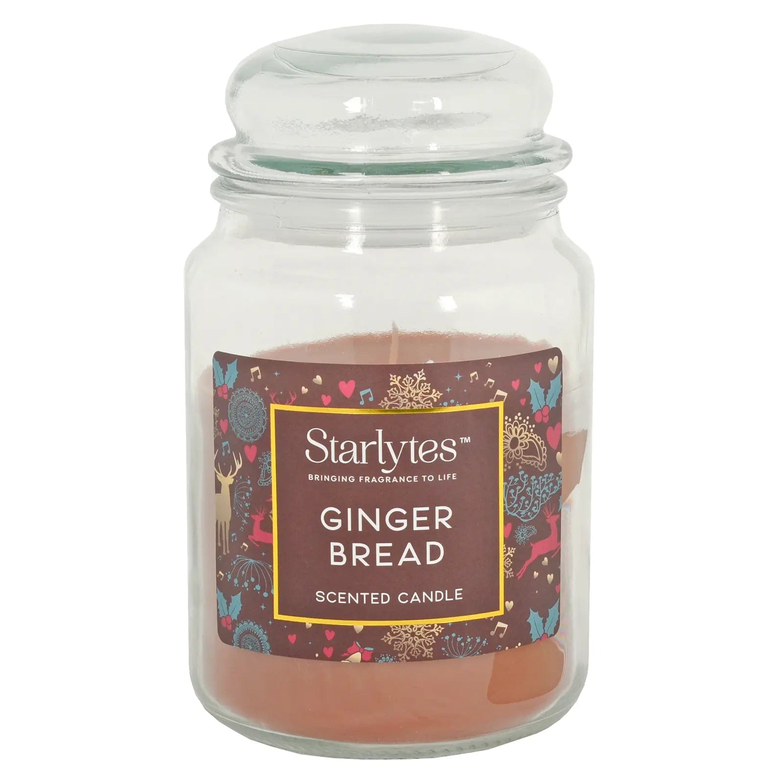 Buy Starlytes Large Christmas Scented Candle Glass Jar 510g | XS Stock