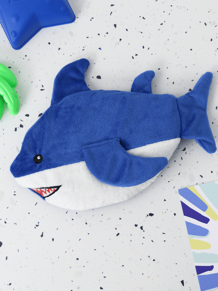 Shark Heat Pack Microwave Thermotherapy | Blue Fleece | 26cm