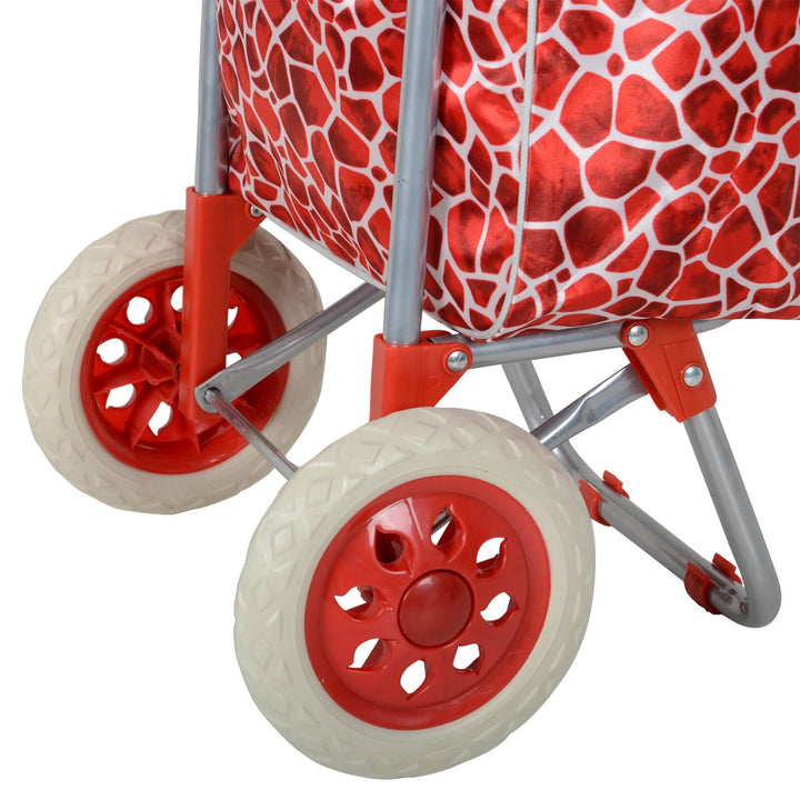 Set of 4 x 16cm Replacement Trolley Wheels Shopping Cart Luggage