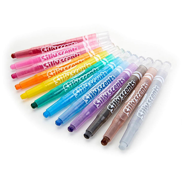 12 Crayola Silly Scents Twistables crayons in different colours