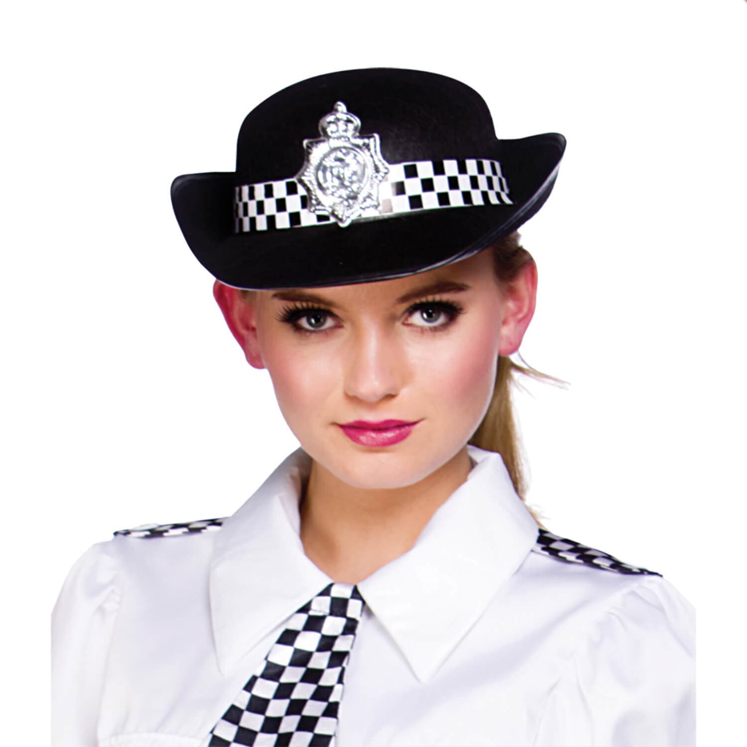 Womens Police Woman Hat Officer Constable Accessory