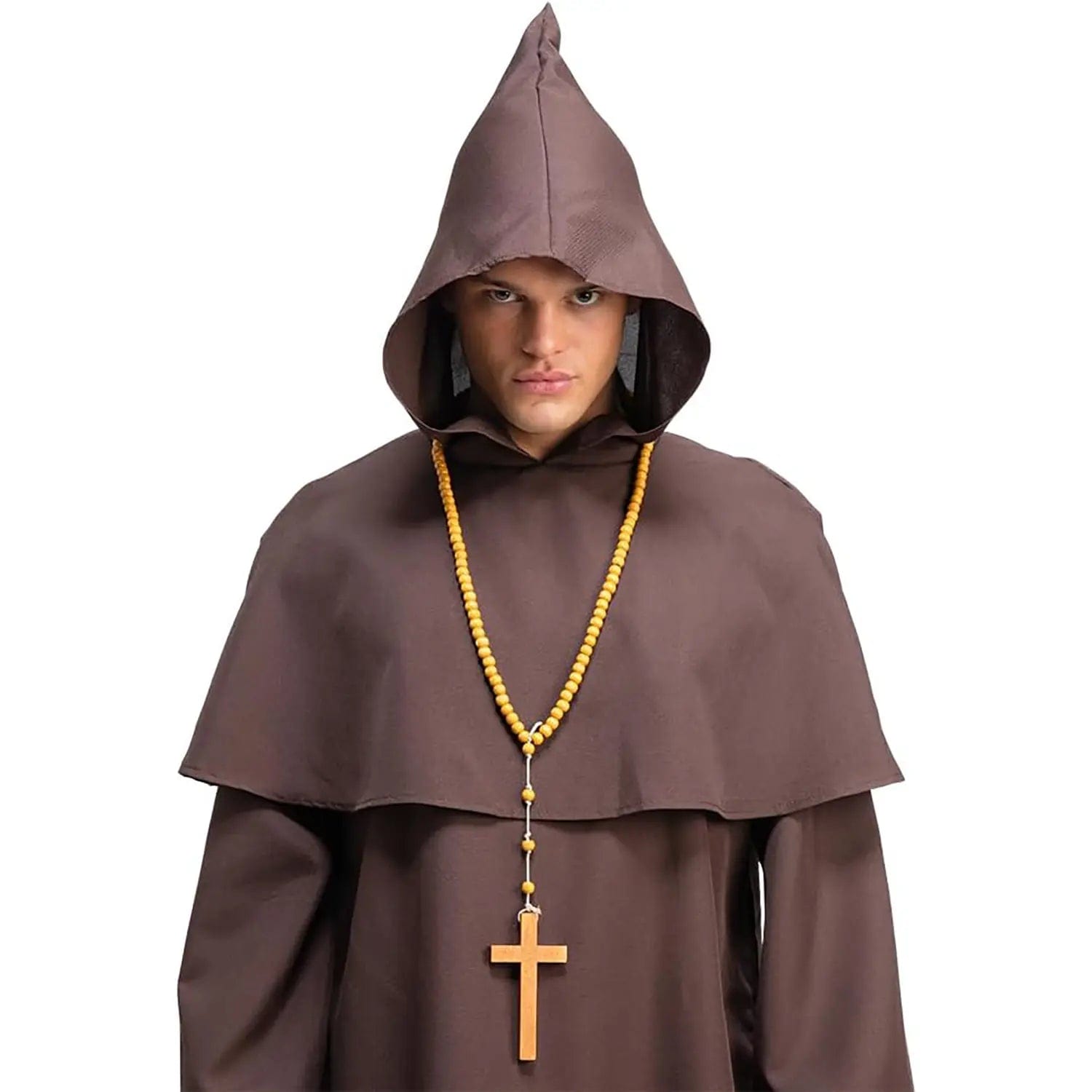 Priest Chain Buy Monks Wooden Cross On Beaded Chain Church Priest Nun | XS Stock ...
