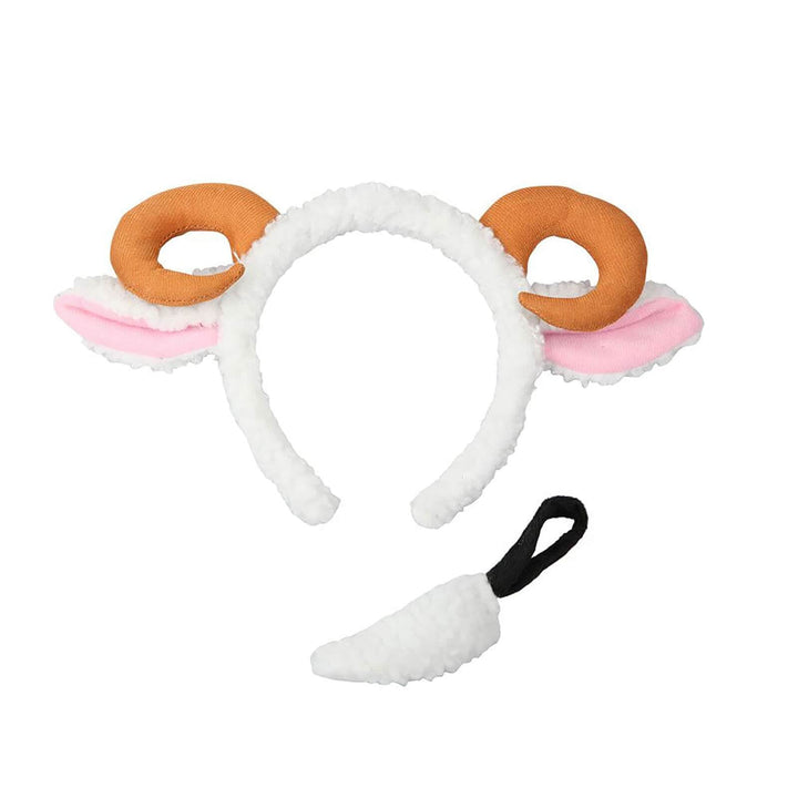 Ears &amp; Tail Set Kids Farm Animals Fancy Dress Pets Sheep