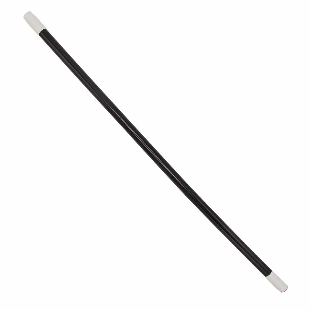 black cane with white tips for fancy dress costumes