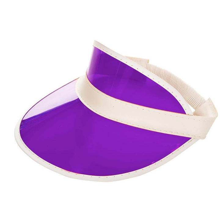 Casino Pub Golf Visor Poker 80s Stag Hen Fancy Dress Purple