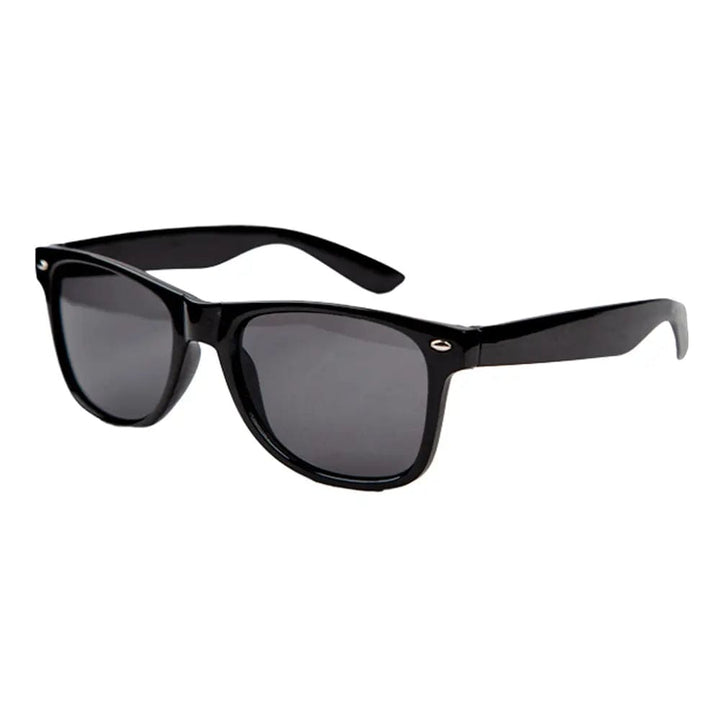 Black frame Wayfarer style sunglasses fro fancy dress costumes