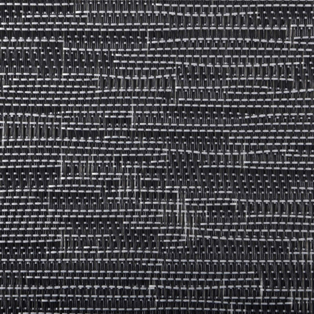 Detail of a woven PVC place mat